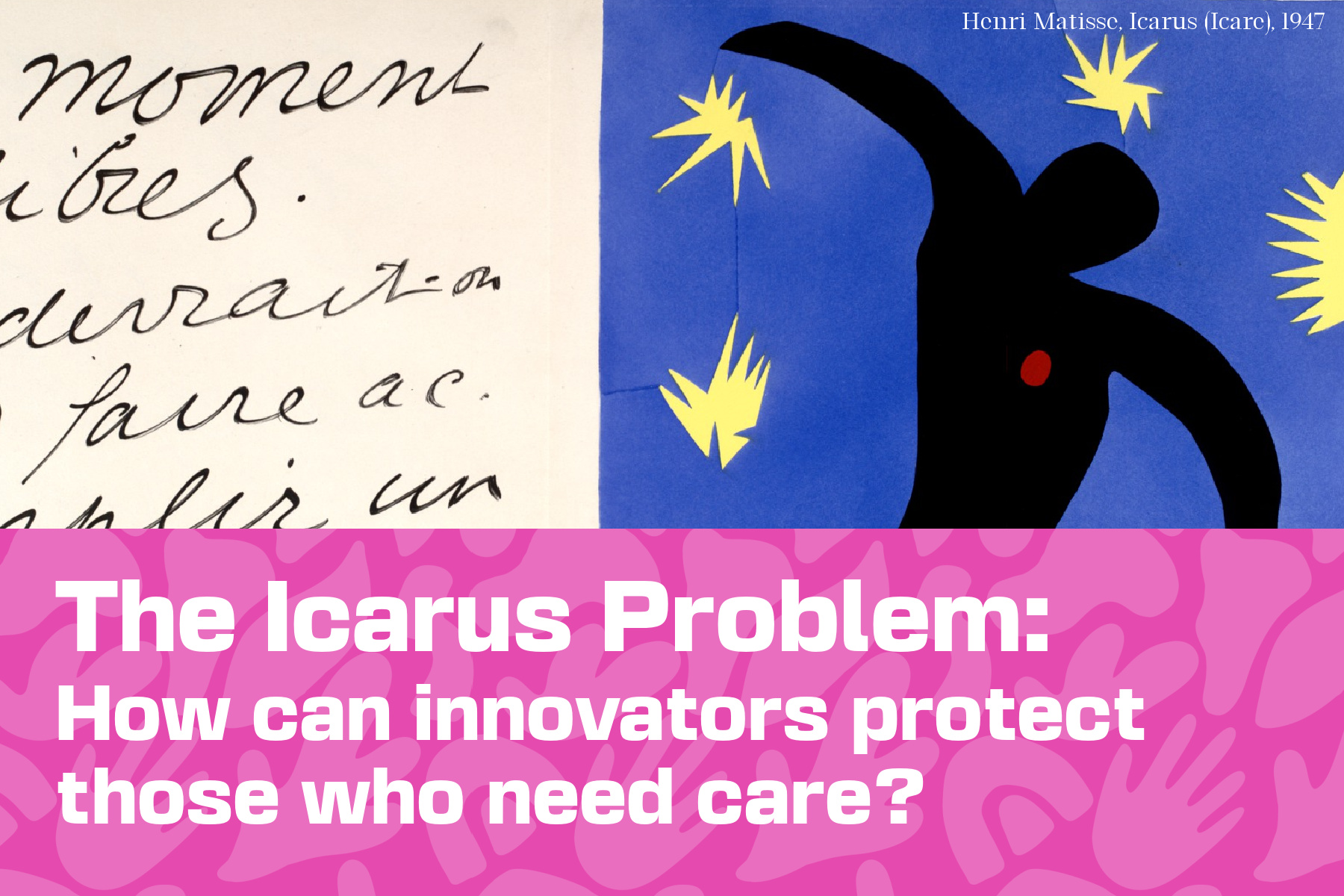 The Icarus Problem: How can innovators protect those who need care?