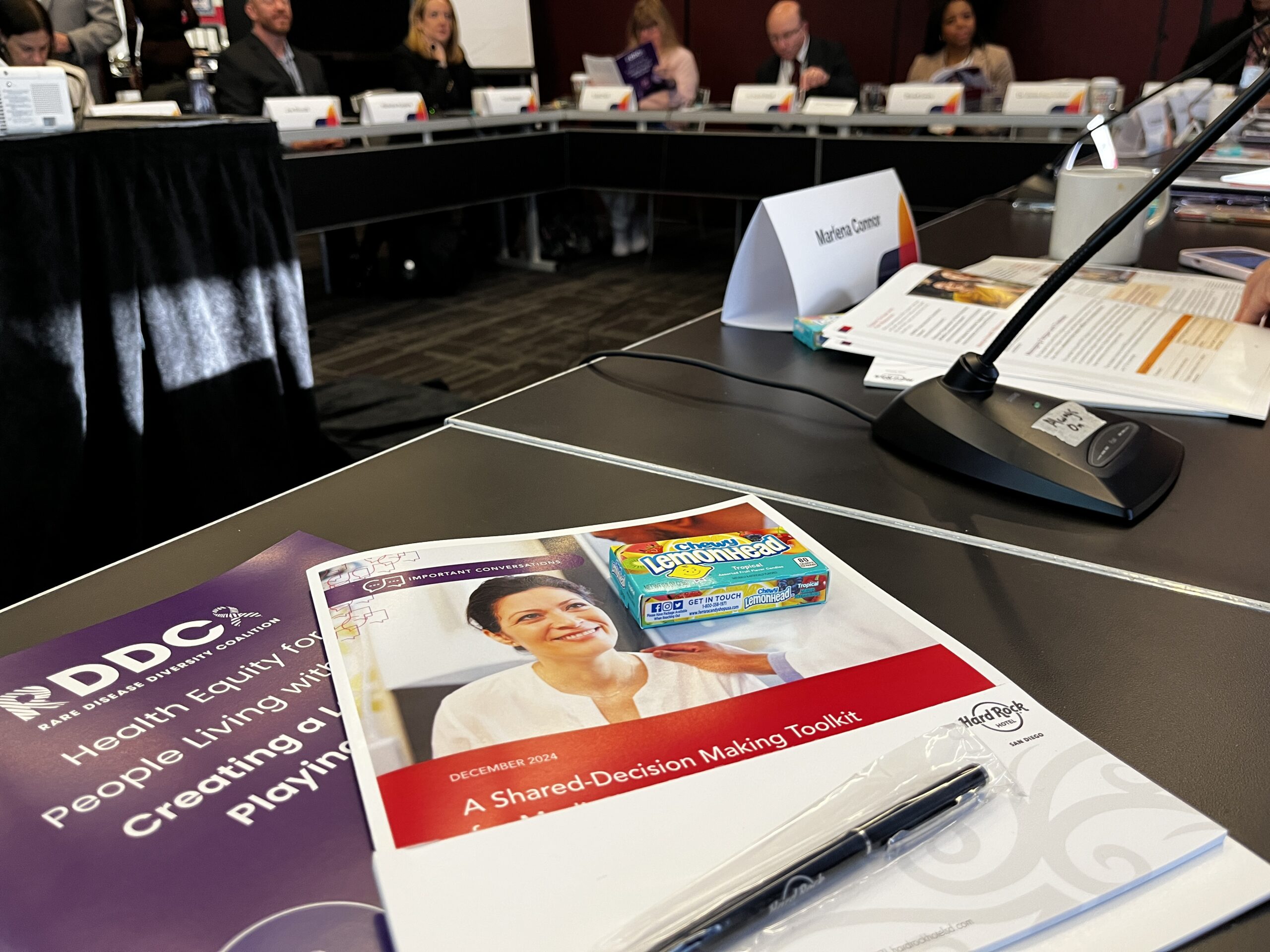 Dec 2024 - San Diego Meeting A picture of the report, A Shared Decision Making Tookit for People Living with PNH